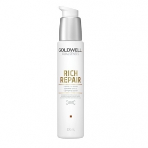 Serumas sausiems ir pažeistiems plaukams Goldwell Dualsenses Rich Repair (6 Effects Serum) 100 ml Hair building measures (creams,lotions,fluids)