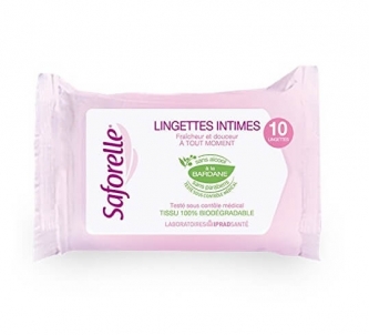 Servetėlės ​​intymiai higienai Saforelle 10 vnt Intimate hygiene