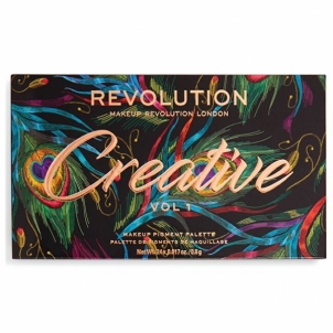 Šešėlių paletė Makeup Revolution Revolution Creative Vol 1 12 g Eye Shadow Palette 12 g