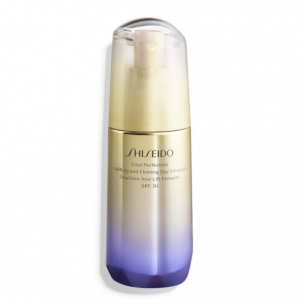 Emulsija veidui Shiseido Skin lifting emulsion SPF 30 Vital Perfection (Uplifting and Firming Day Emulsion) 75 ml Kaukės ir serumai veidui