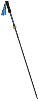 Šiaurietiško ėjimo lazdos Viking Kettera Pro juoda-mėlyna-oranžinė, 115-135cm Nordic walking sticks
