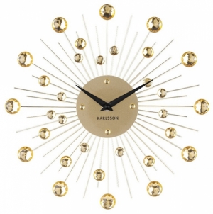 Sieninis laikrodis Karlsson KA4860GD Interjera pulksteņi, meteoroloģiskās stacijas