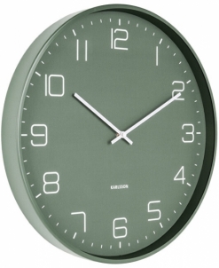 Sieninis laikrodis Karlsson Wall clock KA5751GR Interjera pulksteņi, meteoroloģiskās stacijas