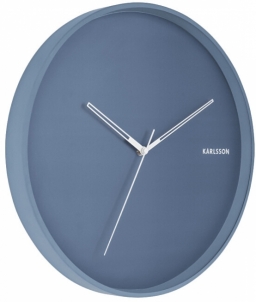 Sieninis laikrodis Karlsson Wall clock KA5807BL Interjera pulksteņi, meteoroloģiskās stacijas
