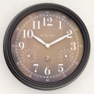 Sieninis laikrodis Nextime Meteostanice Jasmine 4318BR Interjero laikrodžiai, metereologinės stotelės