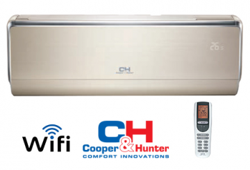 Sieninis oro kondicionierius - šilumos siurblys Cooper&Hunter VIP Inverter CH-S12FTXHV-B Šilumos siurbliai, kondicionieriai