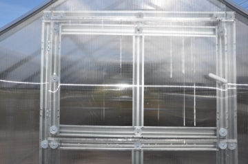 Šiltnamis KLASIKA HOUSE 2 su 6 mm polikarbonato danga - 2350x2120 mm (4,98 m2)