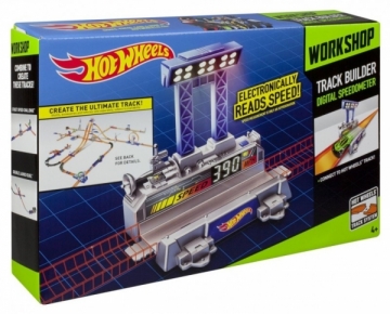 BGX83 / BGX82 Hot Wheels (Mattel) skaitmeninis spidometras Sacīkšu trases, garāžas bērniem