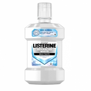 Skalavimo skystis Listerine Advanced White Mild Taste 500 ml