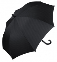 Skėtis Esprit Men´s umbrella Gents Long AC Needle Stripe Black Umbrellas