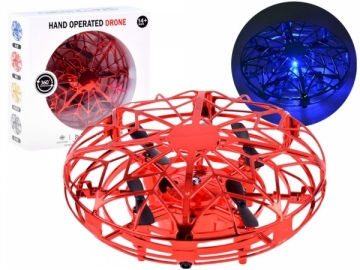 Skraidantis NSO dronas, raudonas Multikopteriai, dronai