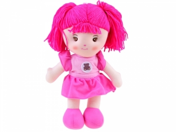 Skudurinė lėlė, 33cm, rožinė Rotaļlietas meitenēm