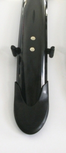 Skydelių komplektas Orion OR 28x48mm nylon black Bicycle visors/rain
