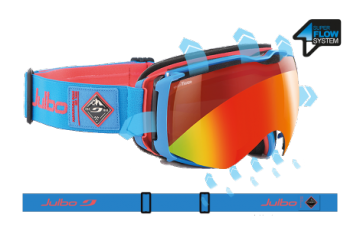 Slidinėjimo akiniai Aerospace Snow Tiger Mėlyna/Raudona