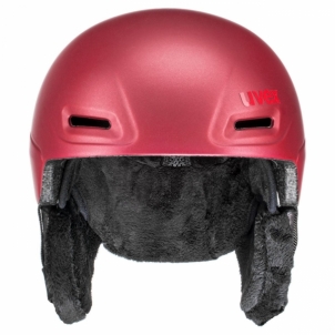 Slidinėjimo šalmas Uvex jimm fuchsia mat-52-55CM Ski helmets