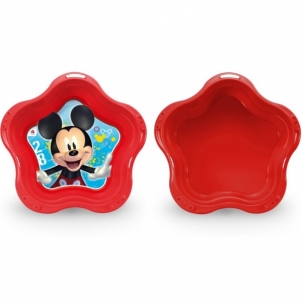Smėlio dėžė ir baseinas - Peliukas Mikis, 2in1 Bērnu rotaļu laukumi, šūpoles
