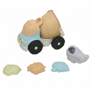 Smėlio rinkinys - sunkvežimis Woopie Green, 7 vnt. Smėlio žaislai