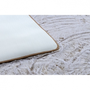 Smėlio spalvos kailio imitacijos kilimas LAPIN | 180x270 cm
