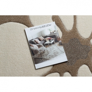 Smėlio spalvos kilimas FEEL Gėlės | 240x330 cm 