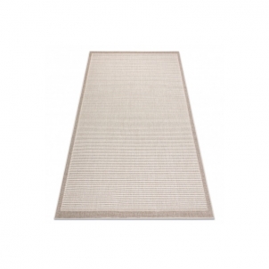 Smėlio spalvos kilimas su kraštine SPRING | 200x290 cm