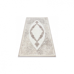 Smėlio spalvos kilimas su ornamentais CORE | 240x330 cm 