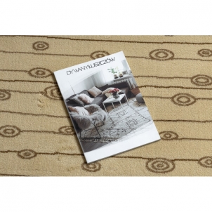 Smėlio spalvos kilimas su rudais raštais ROYAL | 200x290 cm 