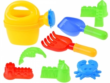 Smėlio žaislų rinkinys su vežimėliu