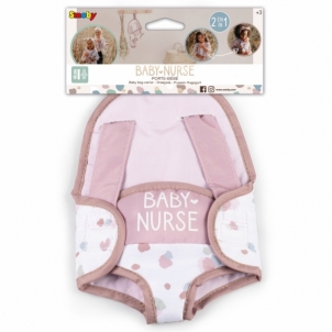 Smoby Baby Nurse lėlės nešioklė, šviesiai rožinė 