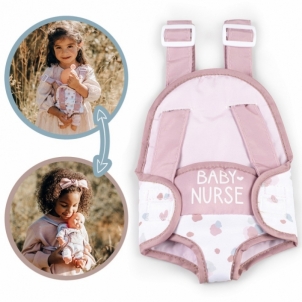 Smoby Baby Nurse lėlės nešioklė, šviesiai rožinė