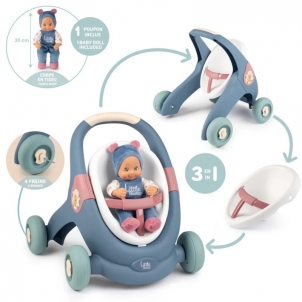 Smoby stumdukas - vežimėlis su lėle Toys for girls