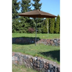 Sodo skėtis Saska Garden, 250cm, rudas
