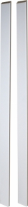 Šoniniai PRAPLATINIMO elementai Xxx 120 spalva:FF balta DB(V031) PL (D60;D70;D80;D90;K60;K70;K80;K90) Faneruotos durys