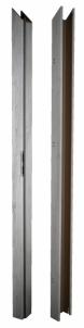 Šoniniai reguliojamos staktos elementai su užlaida Kairiosxx 080-100 spalva:FF sidabrinis ąžuolas GF(V032) su užlaida plankutė PL 3 vyriai 80mm apvadai 45 laipsnių sujungimas (K60;K70;K80;K90) Veneered doors