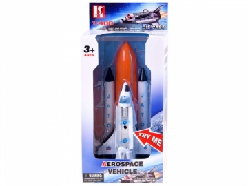 Žaislinis erdvėlaivis su šviesos ir garso efektais Space shuttle ZA3360 