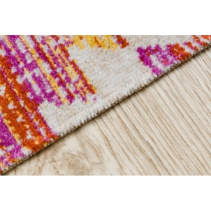 Spalvingas kilimas su raštais MUNDO Rombai | 80x150 cm