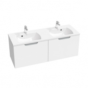 Cabinet po praustuvu Ravak SD Classic II 1300, white/pilka Bathroom cabinets