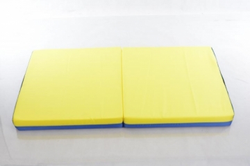 Sporto kilimėlis, 66 x 120 cm, mėlyna/ geltona