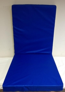 Sporto kilimėlis, 66 x 160 cm, mėlyna/ geltona