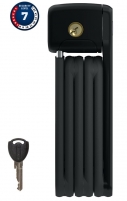 Spyna Abus Folding Bordo Lite Mini 6055/60 black Velosipēdu slēdzenes