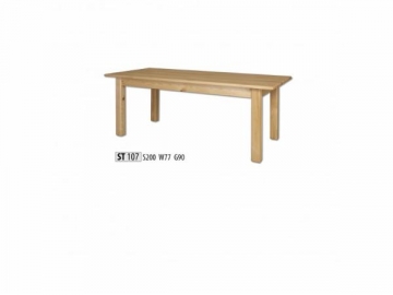 Stalas ST107 200 cm Wooden dining tables