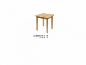 Table ST108 (60x75x60 cm) Wooden dining tables