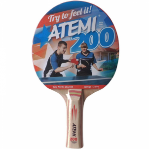 Stalo teniso raketė ATEMI 200, AN Galda tenisa raketes