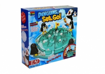 Stalo žaidimas "Penguins Set Go"