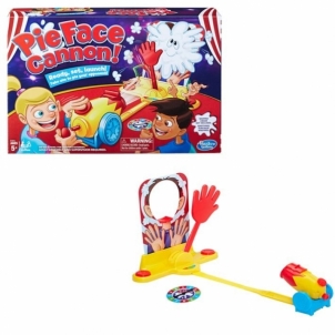 Stalo žaidimas E1972 Pie Face Cannon Game HASBRO Board games for kids