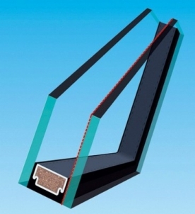 Stoglangis FAKRO PTP-V su stiklo paketu U3 ir V35 orlaide, 55x78 cm, PVC