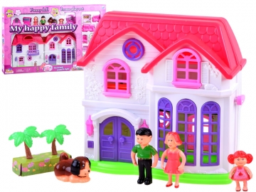 Sulankstomas lėlių namas su priedais Rotaļlietas meitenēm