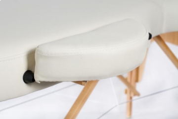 Sulankstomas masažo stalas Restpro Vip Oval 3 Cream
