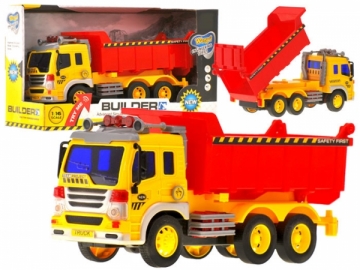 Sunkvežimis su priekaba, 26cm Rotaļlietas zēniem