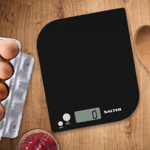Svarstyklės Salter 1177 BKWHDR Leaf Electronic Digital Kitchen Scale - Black