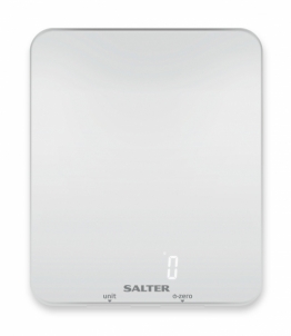 Svarstyklės Salter 1180 WHDR Ghost Digital Kitchen Scale - White